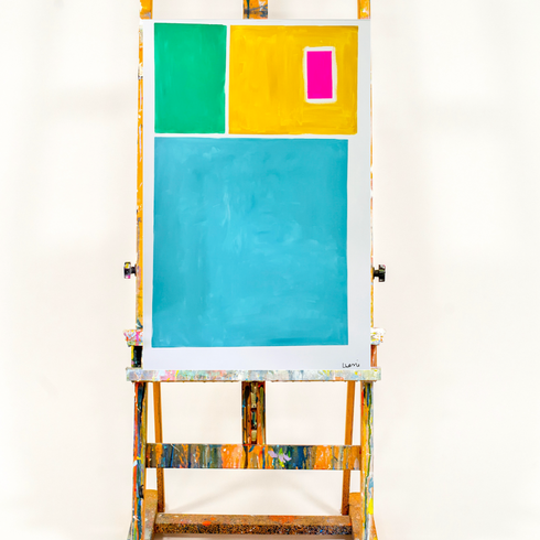 Love Outside The Box Original Art inspired home interiors for modern living spaces by Kerri Rosenthal.