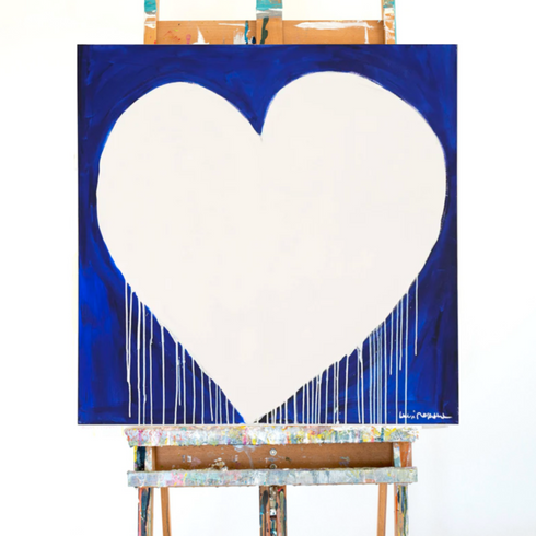 The Marvelous Madness Of Love Original Painting for modern spaces by Kerri Rosenthal