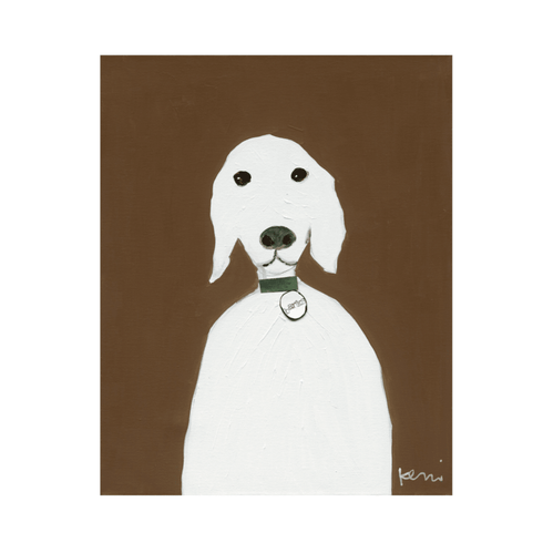 Commissioned Pet Portraits Paintings inspired home interiors for modern living spaces by Kerri Rosenthal