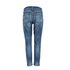 Blue Denim 30th Anniversary Cropped Women’s jeans - Cute designer jeans by Red Card Tokyo