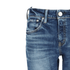 Blue Denim 30th Anniversary Cropped Women’s jeans - Cute designer jeans by Red Card Tokyo