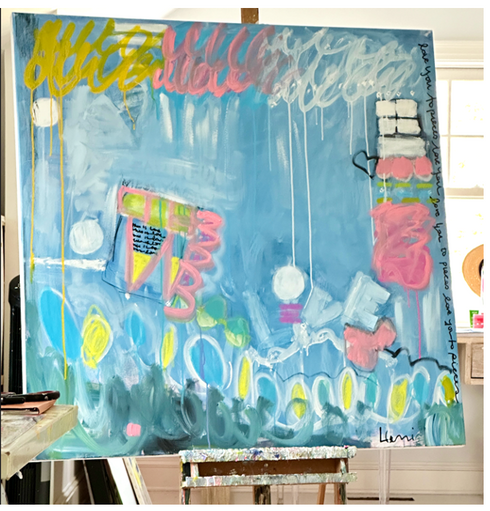 Piece Of My Heart Original Painting by Kerri Rosenthal