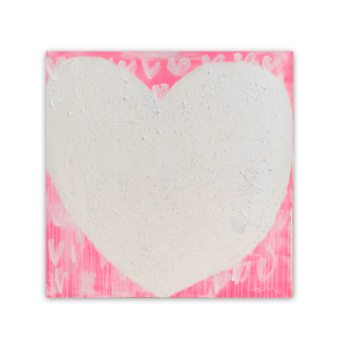 Strawberry Dreams Original Painting inspired home interiors for modern living spaces by Kerri Rosenthal