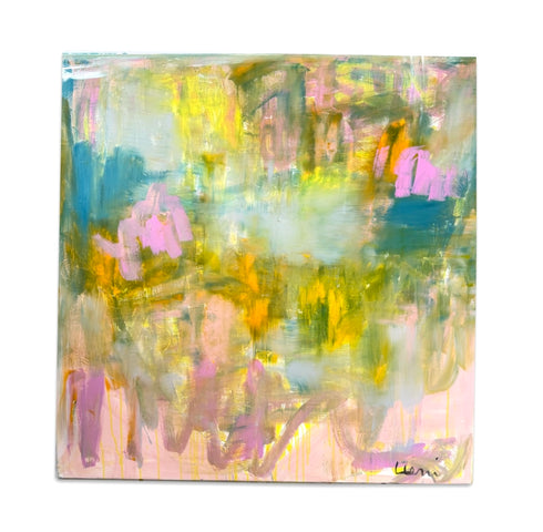 Candy Garden Original Painting by Kerri Rosenthal