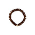 Bronze brown natural stone bead bracelet is made from smooth semi-precious stones. Smokey quartz beads with an 18K gold bead is handmade in Switzerland.