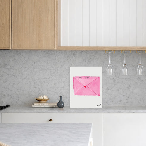 Sending You a Love Note Mini Canvas