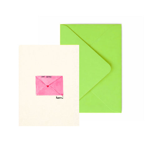 Sending You A Love Letter Card