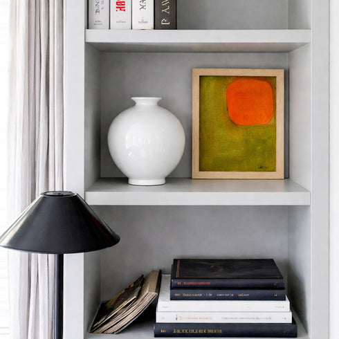 Color Note 3 Oak Shadow Box Art