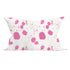Splat pop pink cute rectangular lumbar decorative throw pillows by Kerri Rosenthal