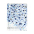 Kerri Rosenthal art print Starry Starry 'I Love You More Than All the Stars in the Sky' — abstract blue, navy, and gray hearts and stars with paint drips on white background.