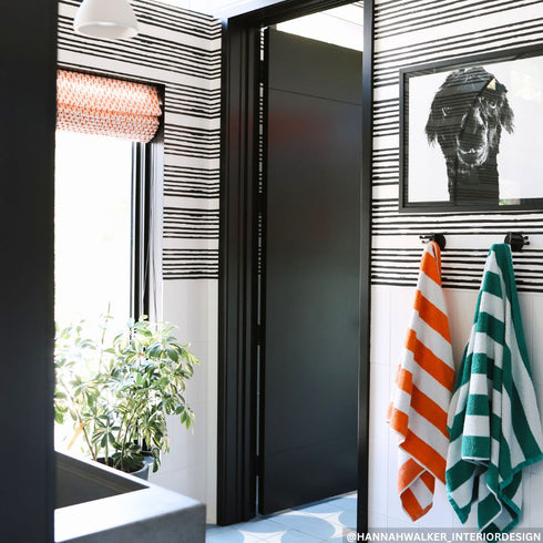 Stripe On Stripe Carbon Wallpaper