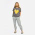 SoulCycle x KR suke manifesto heart graphic tee in cotton - Shop women's cute heart tee shirts by Kerri Rosenthal.