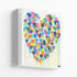 Super Duper Kind Of Love colorful art print by Kerri Rosenthal - Unique artwork for living room wall decor