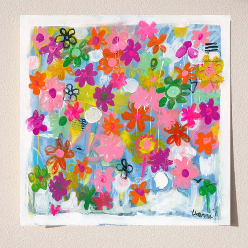 Super Bloom Art Print