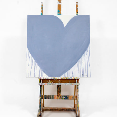 Trust Love Original Painting inspired home interiors for modern living spaces by Kerri Rosenthal