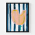 Tulip For You art print by Kerri Rosenthal - Unique artwork for living room wall decor