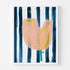 Tulip For You art print by Kerri Rosenthal - Unique artwork for living room wall decor