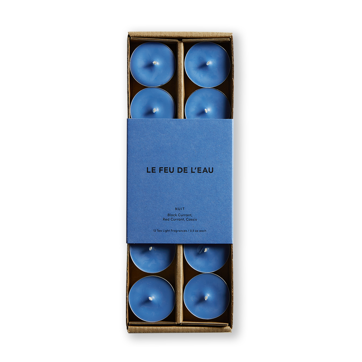 Scented Tea Light Candles Le Feu De L'eau KERRI ROSENTHAL