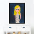 That Girl wall art print is painted by Kerri Rosenthal for modern home decor artwork. Perfect for living, dining, family, entry, bedroom and more.