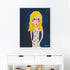 That Girl wall art print is painted by Kerri Rosenthal for modern home decor artwork. Perfect for living, dining, family, entry, bedroom and more.