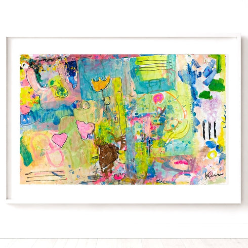 Collected Along The Way Original Painting
