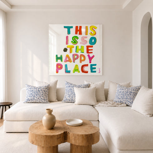 This Is So My Happy Face Art Print