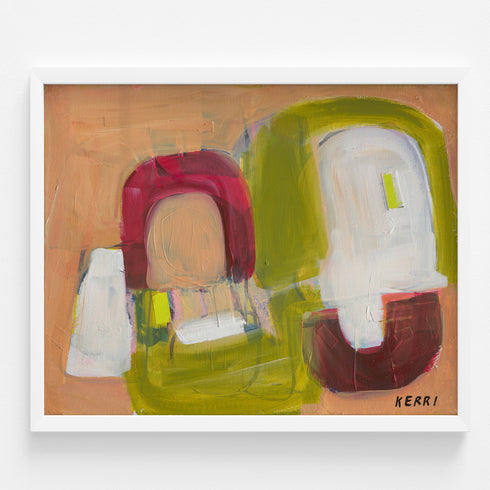 This is us multicolor abstract wall art print artwork - Shop abstract artwork decor for any space by Kerri Rosenthal