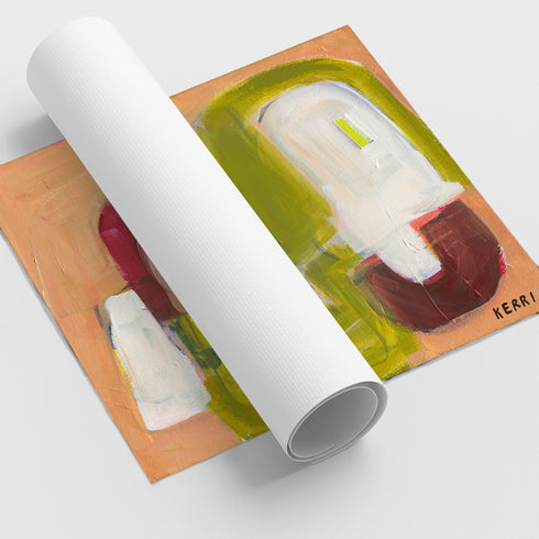 This is us multicolor abstract wall art print artwork - Shop abstract artwork decor by Kerri Rosenthal