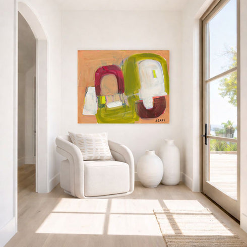 This is us multicolor abstract wall art print artwork - Shop abstract artwork decor by Kerri Rosenthal