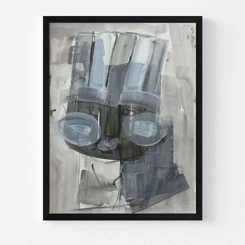 Tiki Lorenzo colorful wall art print artwork - Shop abstract artwork decor for the living room by Kerri Rosenthal