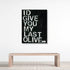 Tokens Of Affection black white art print wall word art framed artwork by Kerri Rosenthal - Unique artwork for living room wall decor