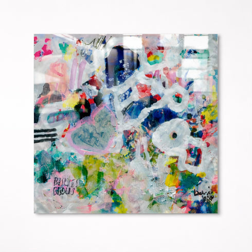 UNFILTERED multicolor abstract wall art print - Shop unique wall artwork decor by Kerri Rosenthal