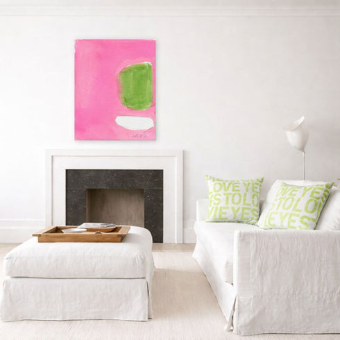 Yes To Love Citrine Pillow