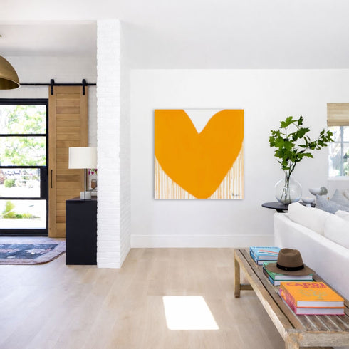 Vitamin L Drippy Heart Art Print