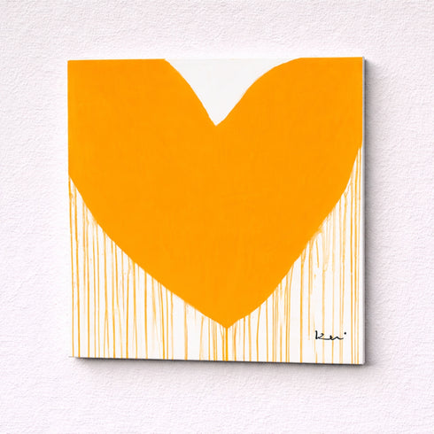Vitamin L Drippy Heart Art Print
