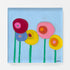 Colorful Walk With Me, unique abstract flower artwork, wall art print by Kerri Rosenthal for modern home decor.
