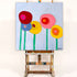 Walk with Me colorful abstract flowers floral original painting wall art - Artwork by Kerri Rosenthal