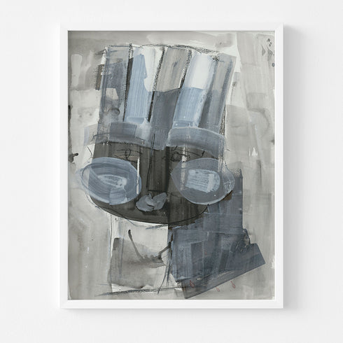 Tiki Lorenzo colorful wall art print artwork - Shop abstract artwork decor for the living room by Kerri Rosenthal