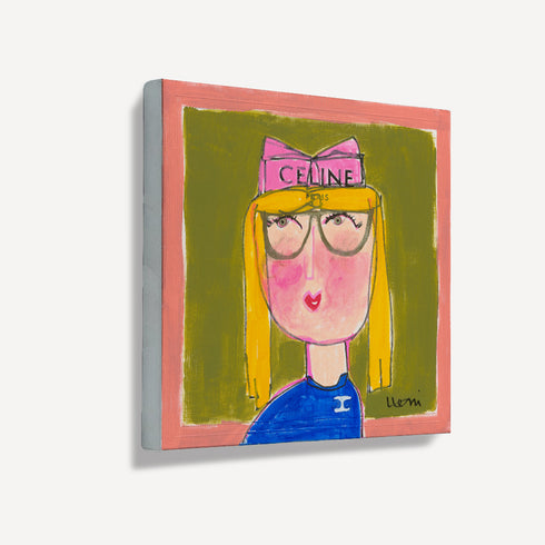 Colorful will work for shoes wall art print - Shop unique wall artwork decor for the living room by Kerri Rosenthal