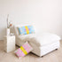 Wonderblock multicolor rectangular lumbar decorative throw pillows by Kerri Rosenthal