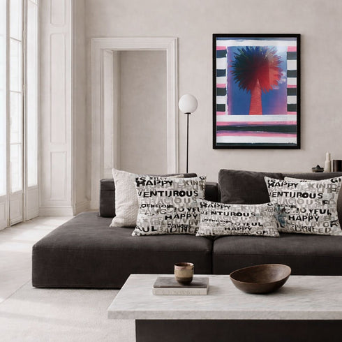 Palm Stripe No. 1 Mixed Media Photograph