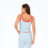 Sky blue Carbon38 x KR Colorblock Scoop Tank in Melt Top - Cute designer women's tank tops by Kerri Rosenthal