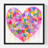 You Give Me Butterflies colorful art print by Kerri Rosenthal - Unique artwork for living room wall decor