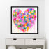 You Give Me Butterflies colorful art print by Kerri Rosenthal - Unique artwork for living room wall decor