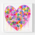 You Give Me Butterflies colorful art print by Kerri Rosenthal - Unique artwork for living room wall decor