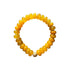 Seally Mimi yellow soleil monochrome bracelet is made from quartz & an 18K gold-plated bead. Handmade in Switzerland.