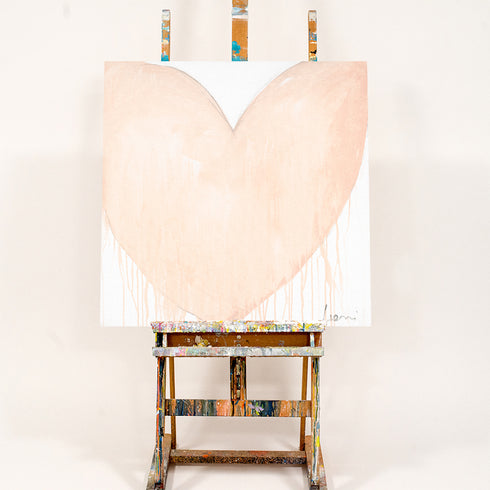 You Make Me Blush Original Painting - Unique original art print artwork gifts for living room, bedroom or any space home decor by Kerri Rosenthal