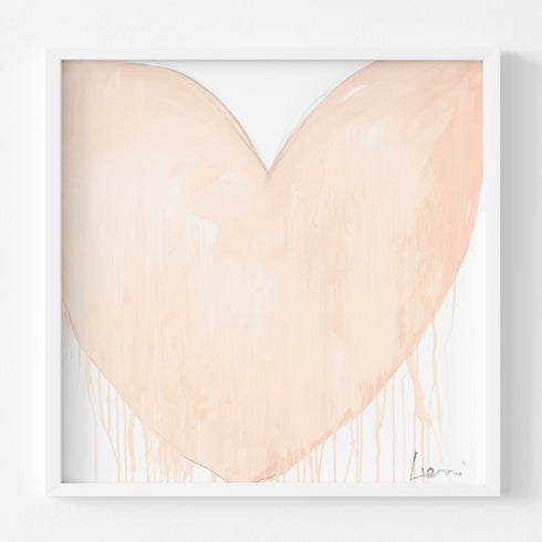 You Make Me Blush wall art print - Unique wall artwork gift for the living room, bedroom, or any space, home decor by Kerri Rosenthal