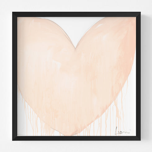 You Make Me Blush wall art print - Unique wall artwork gift for the living room, bedroom, or any space, home decor by Kerri Rosenthal