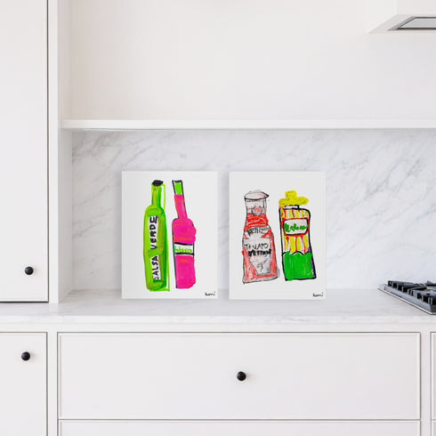 You’re the Tabasco to My Salsa Mini Canvas